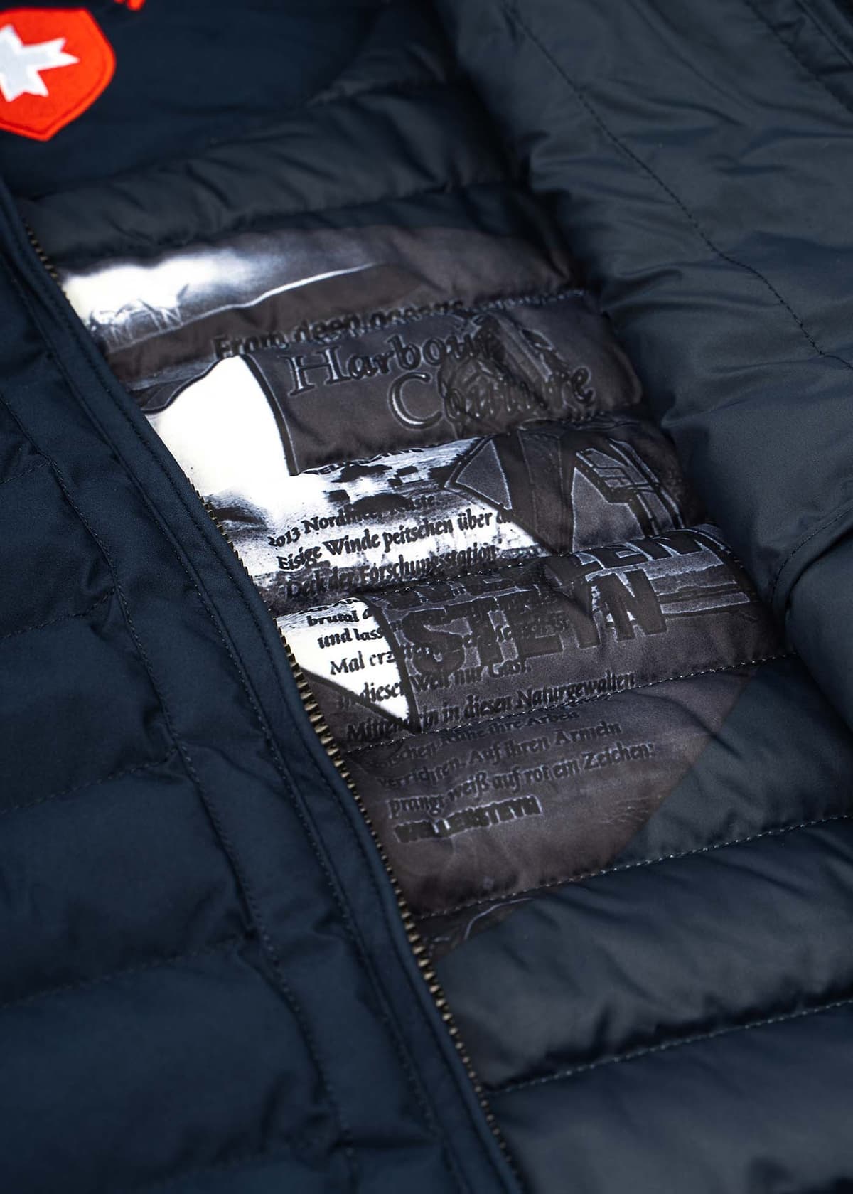 Wellensteyn Μπουφάν της σειράς Molecule - MOLM 719 Darknavy