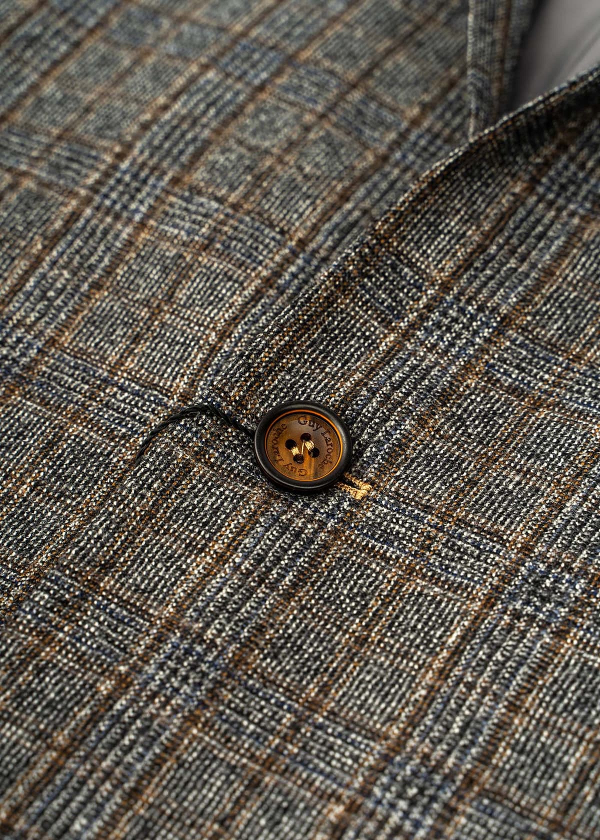 Men's Blazers Guy Laroche Brown