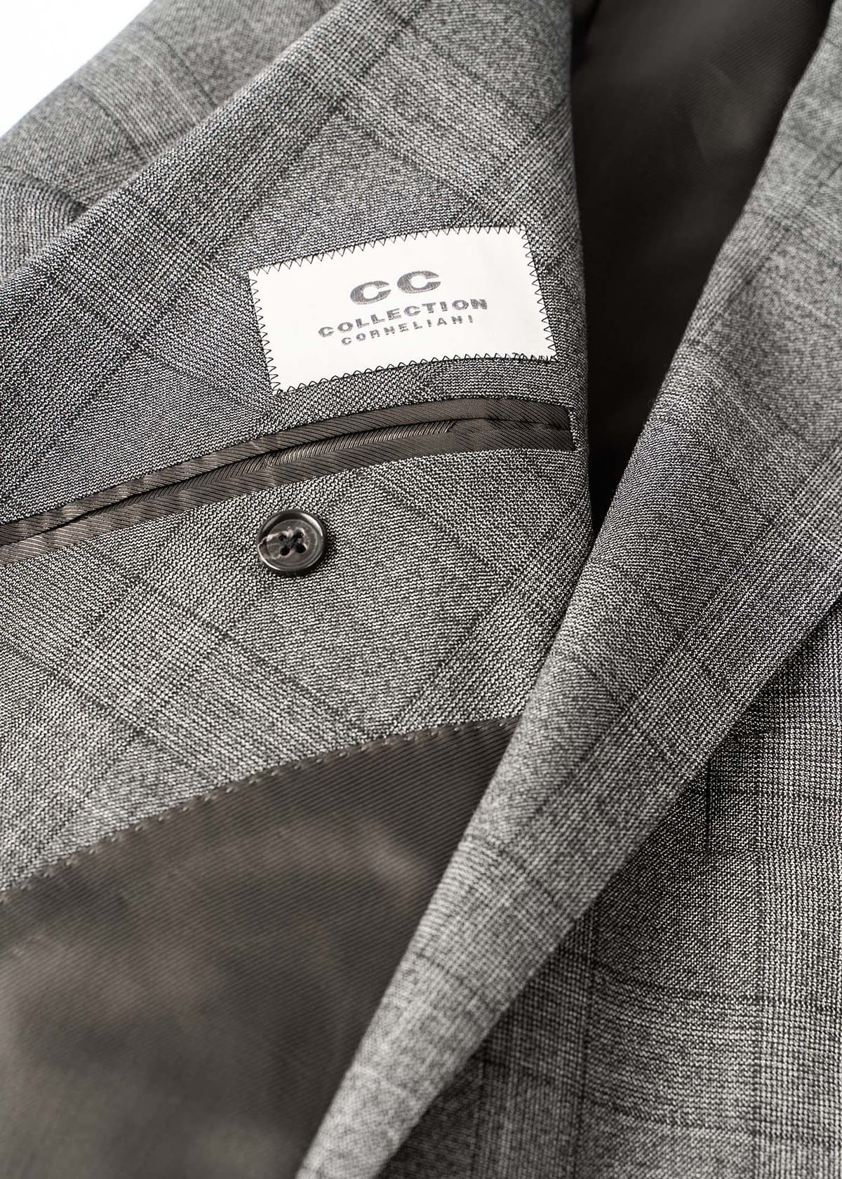 Corneliani Κοστούμι 3pcs σε Slim γραμμή - 8867240 017 Grey