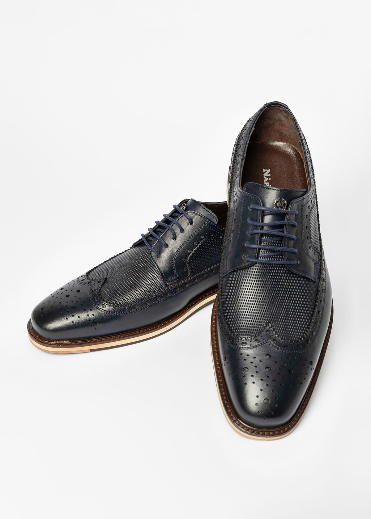 Men's Dress Shoes Monte Napoleone Blue