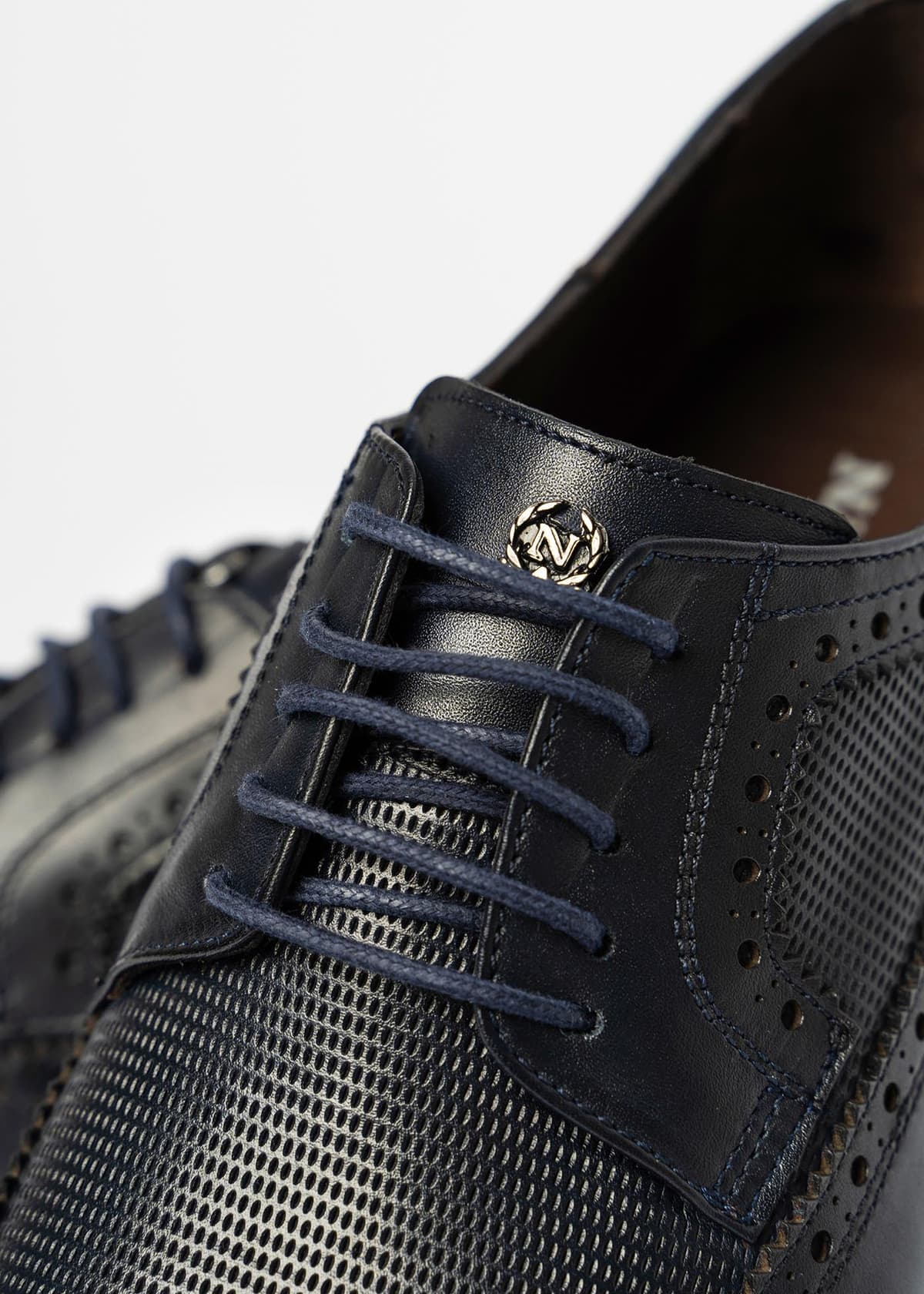 Men's Dress Shoes Monte Napoleone Blue