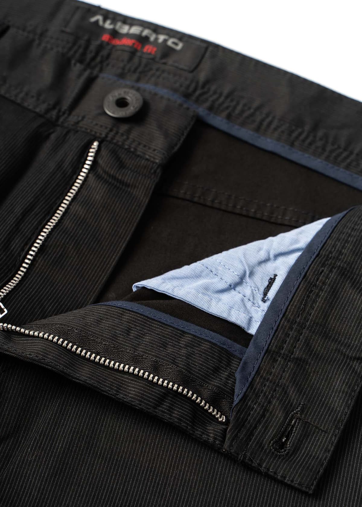 Men's Pants Alberto Black