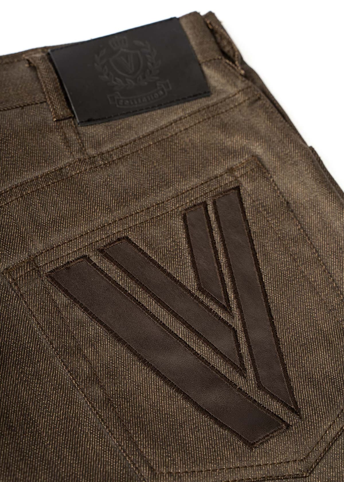 Men's Pants Versace Collection Brown