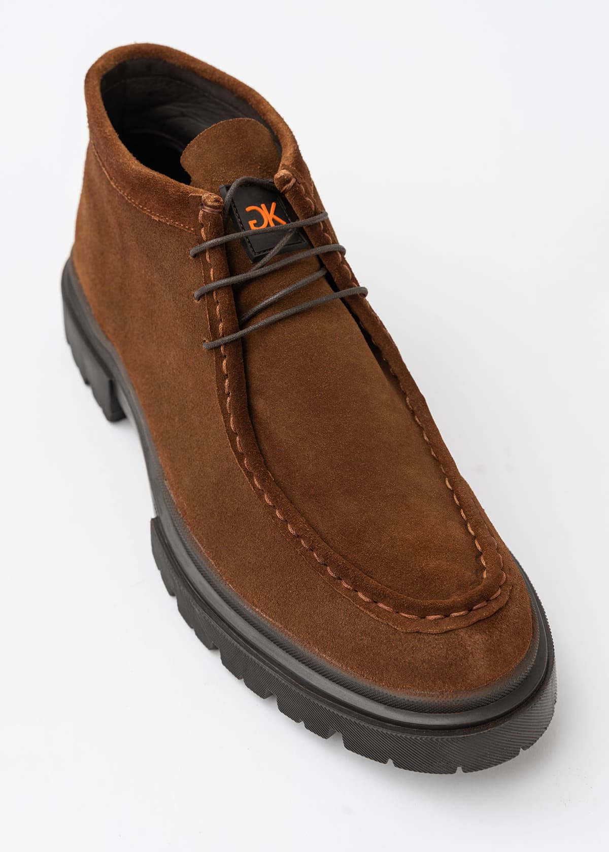 Men's Ankle Boots GK uomo Brown