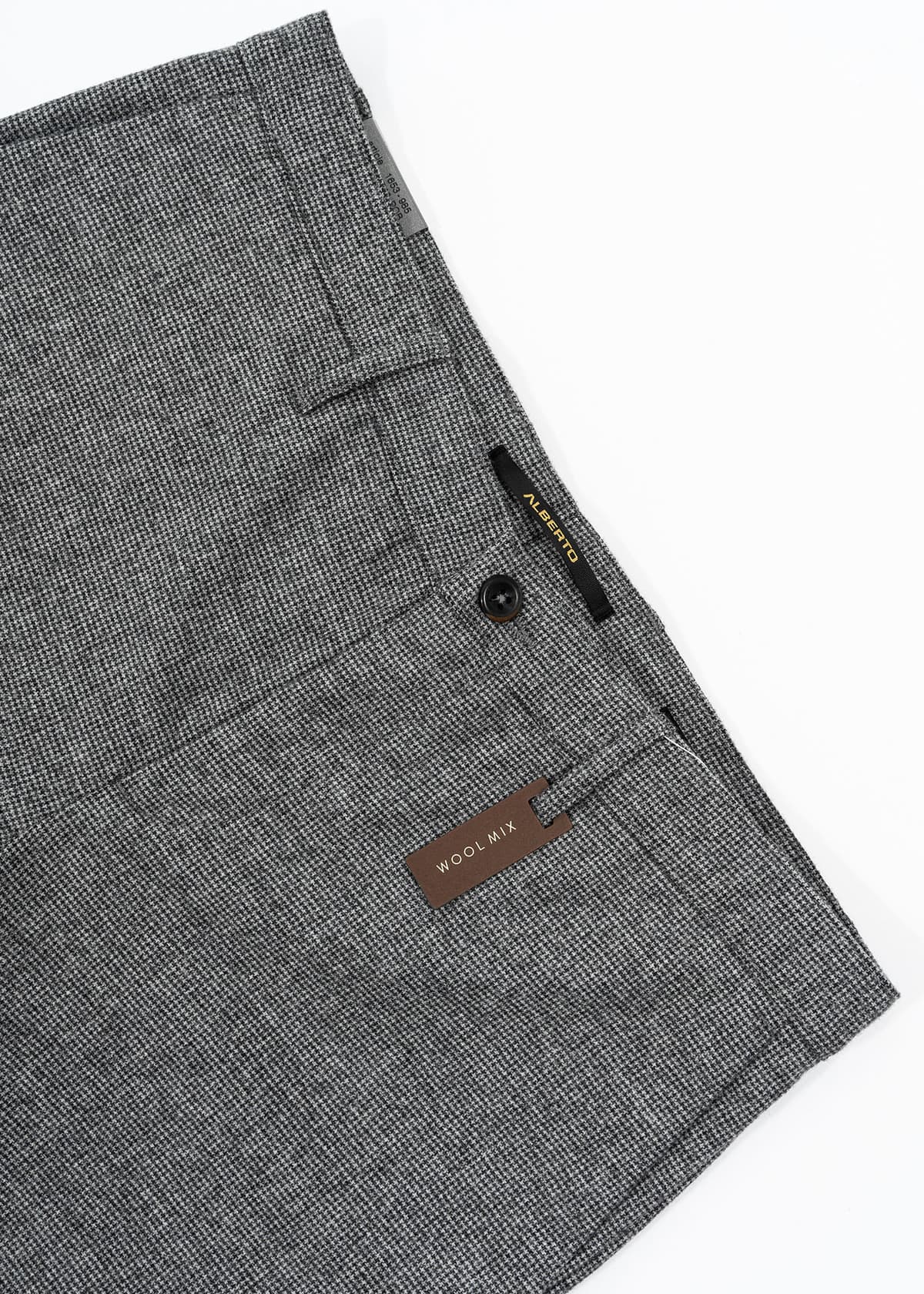 Men's Pants Alberto Gray