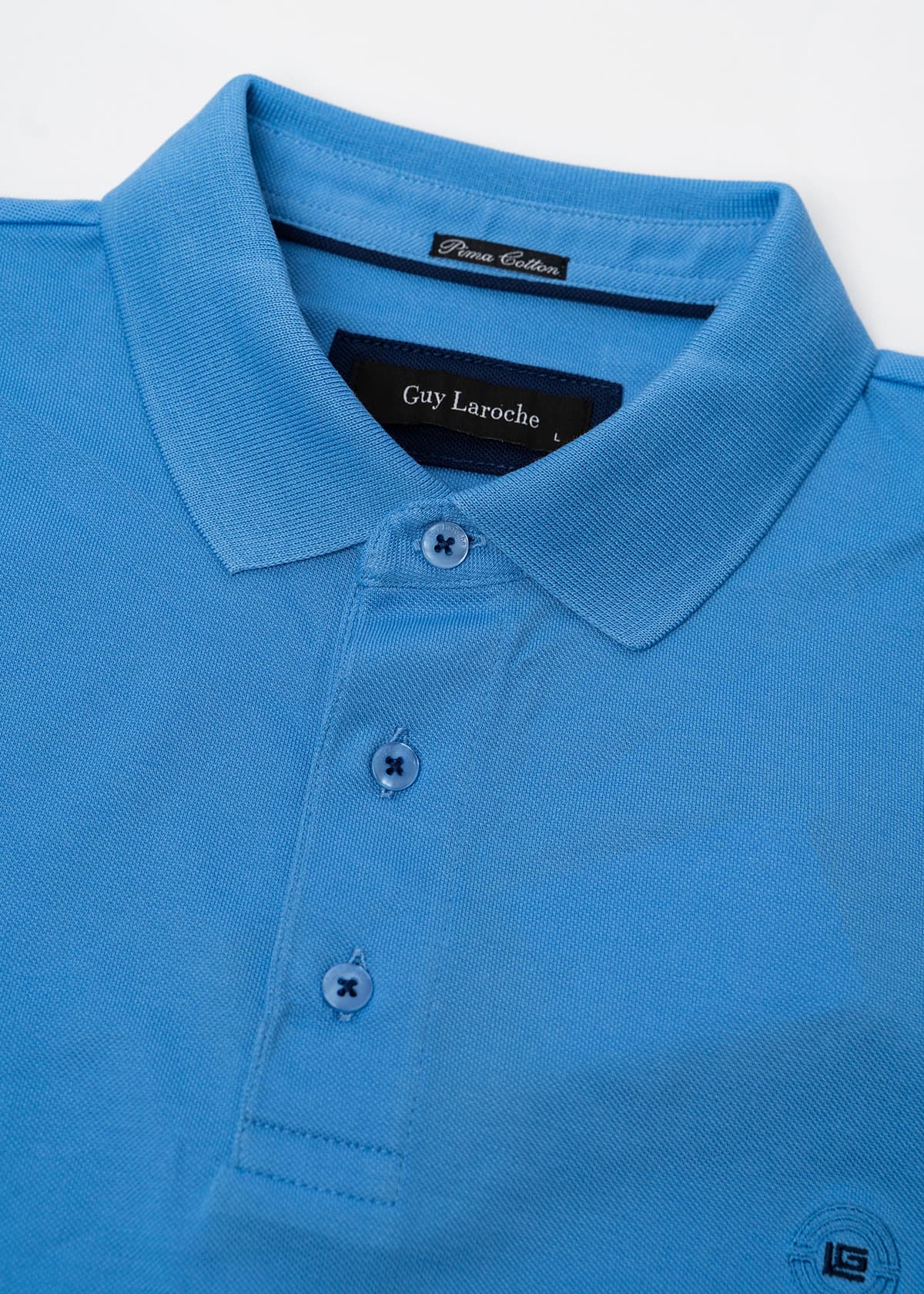 Men's Polo Shirts Guy Laroche Blue