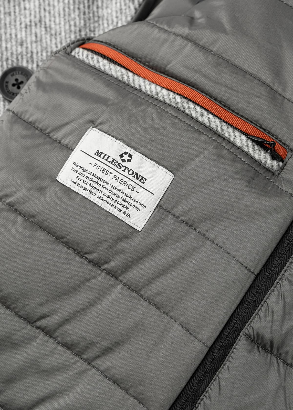 Men's Clothing Milestone Gray