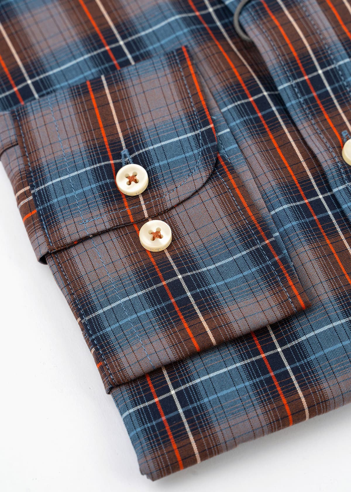 Fynch Hatton Πουκάμισο της σειράς Check - 1410 8030 625 Cloud Blue