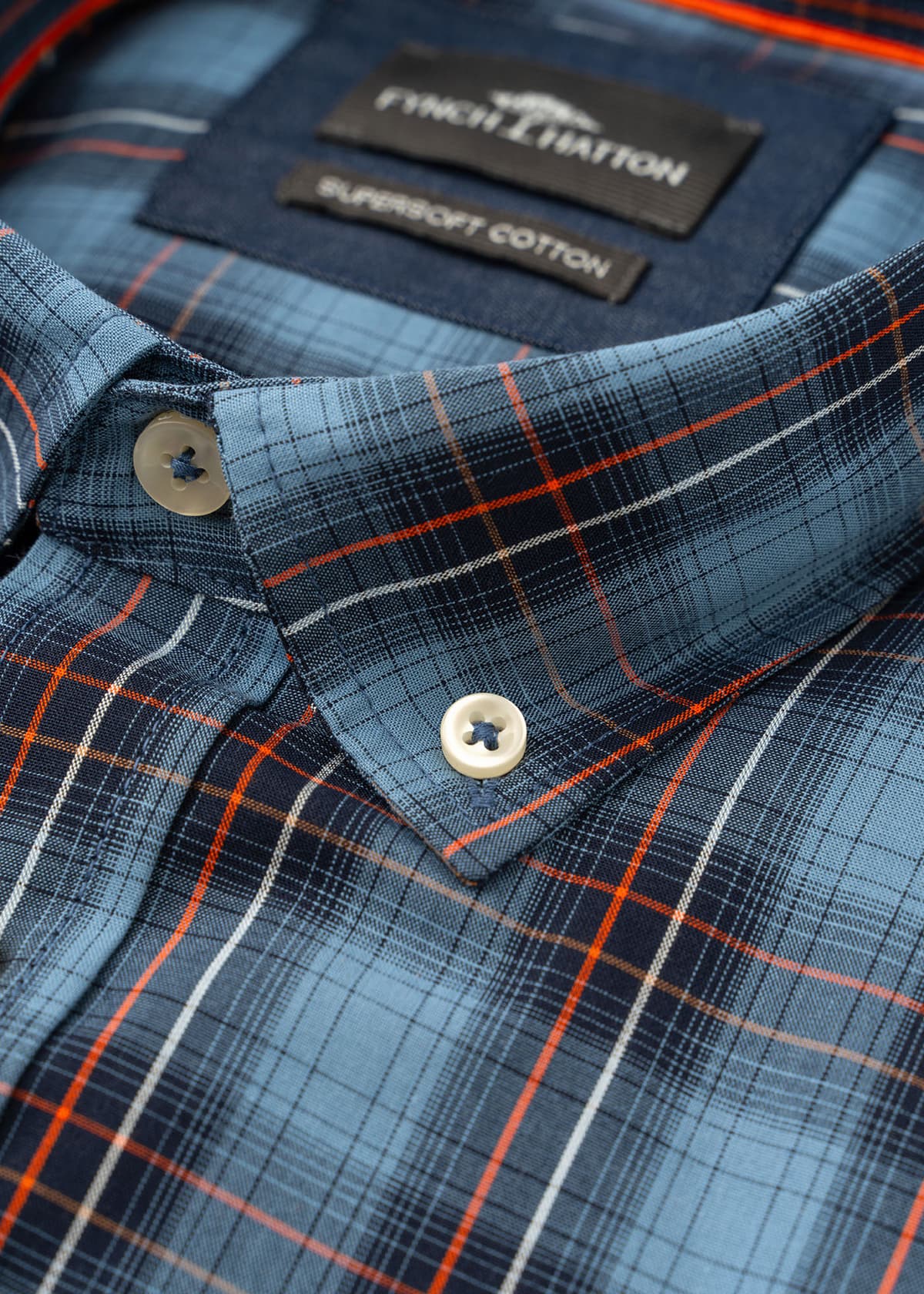 Men's Shirts Fynch Hatton Blue