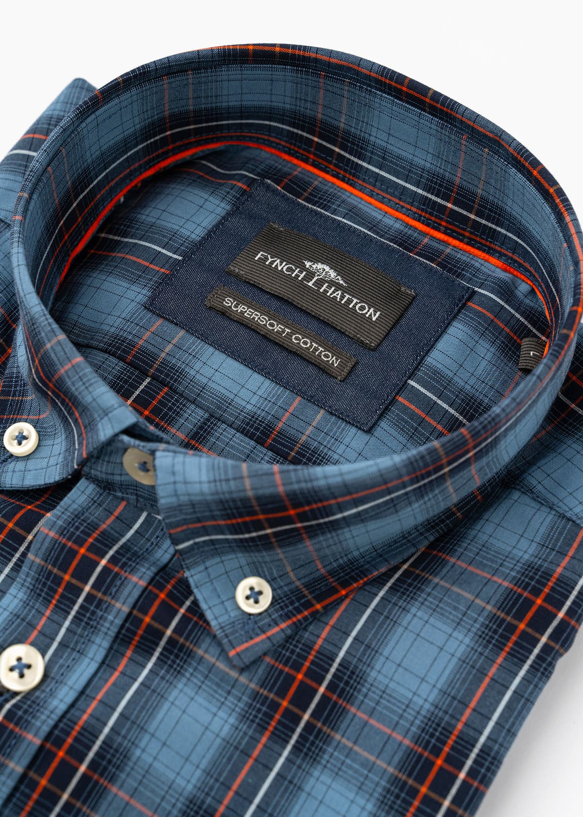 Men's Shirts Fynch Hatton Blue