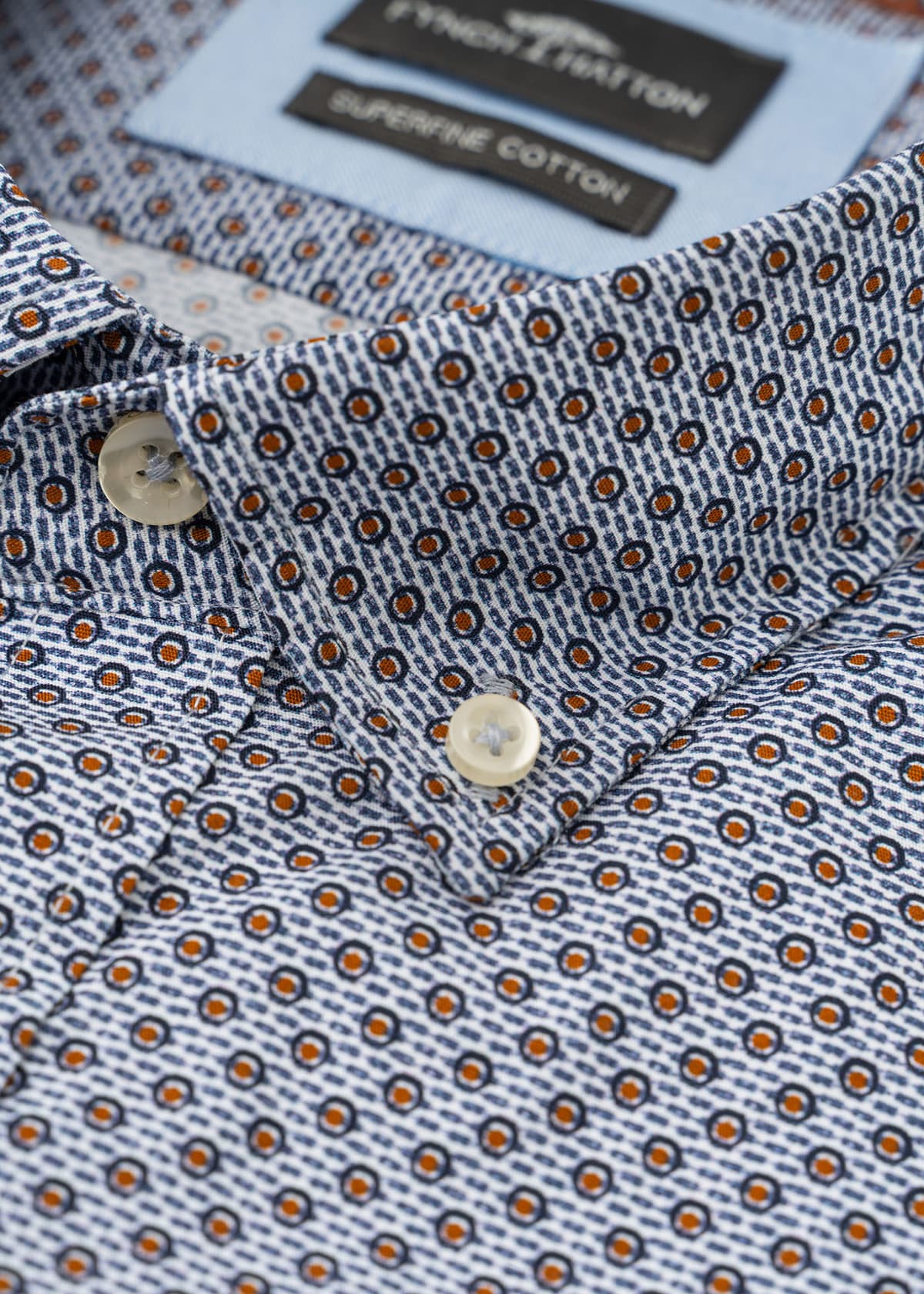 Men's Shirts Fynch Hatton Brown