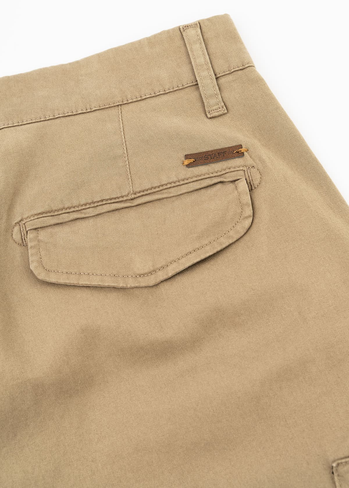 Men's Cargo Pants Staff Jeans & CO Beige