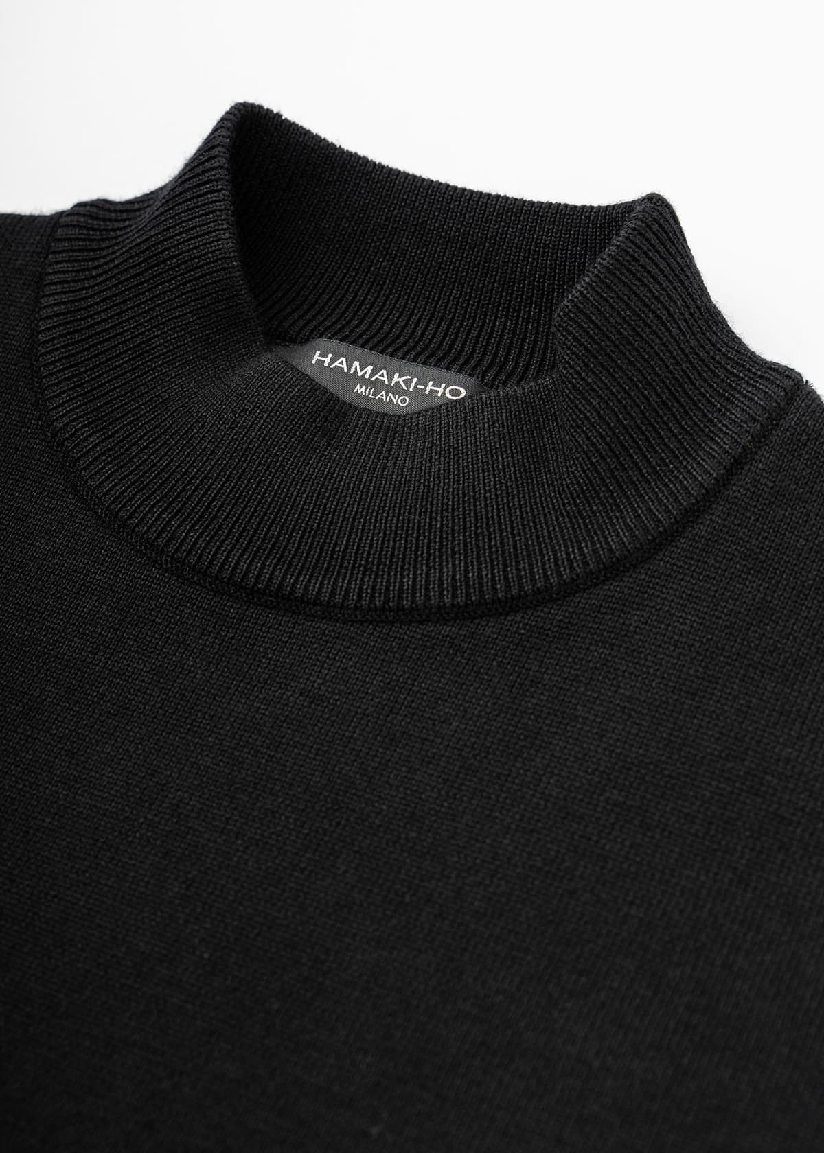 Men's Turtlenecks Hamaki-Ho Black