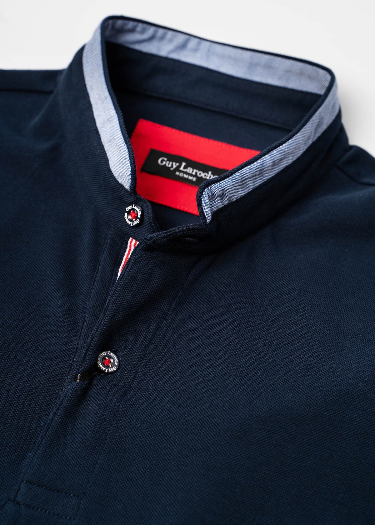 Men's Polo Shirts Guy Laroche Blue