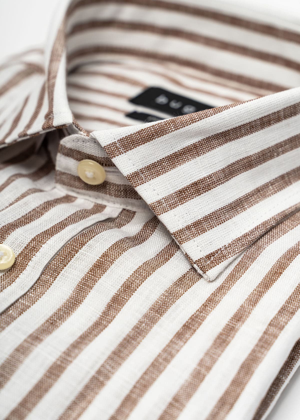 Men's Shirts Bugatti Sportswear Brown