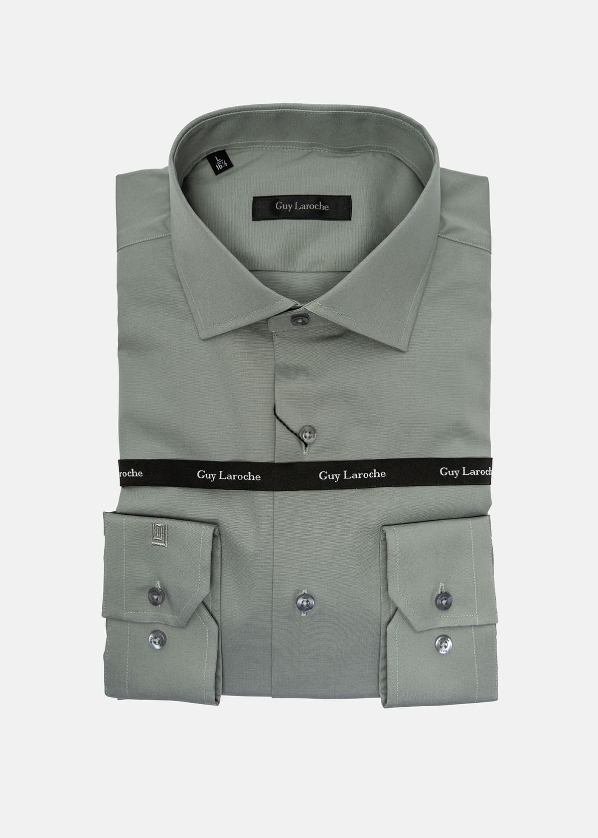 Guy Laroche Πουκάμισο της σειράς Basic - GLES18244 /CL 5 Light Green