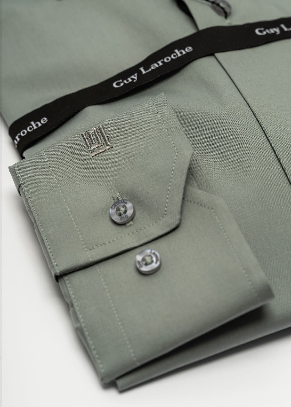 Men's Shirts Guy Laroche Green