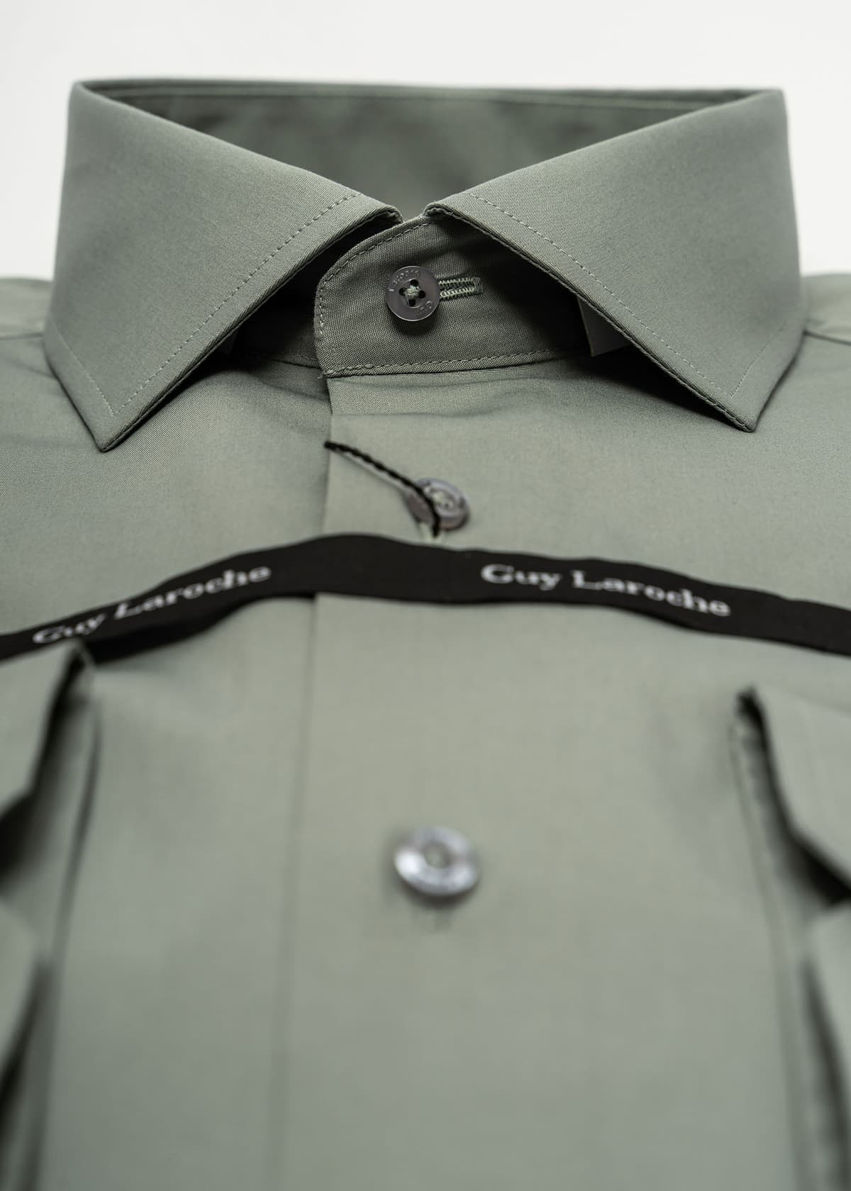 Men's Shirts Guy Laroche Green