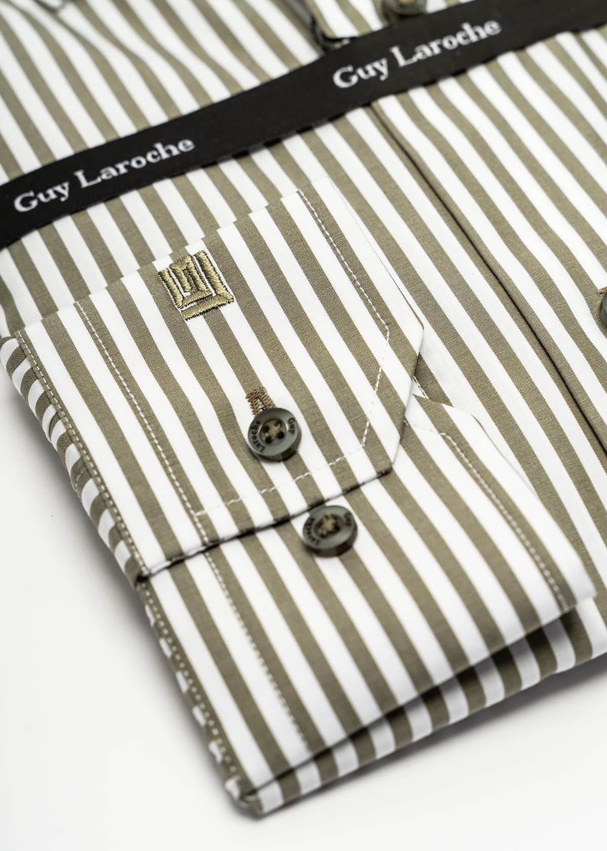 Men's Shirts Guy Laroche Green