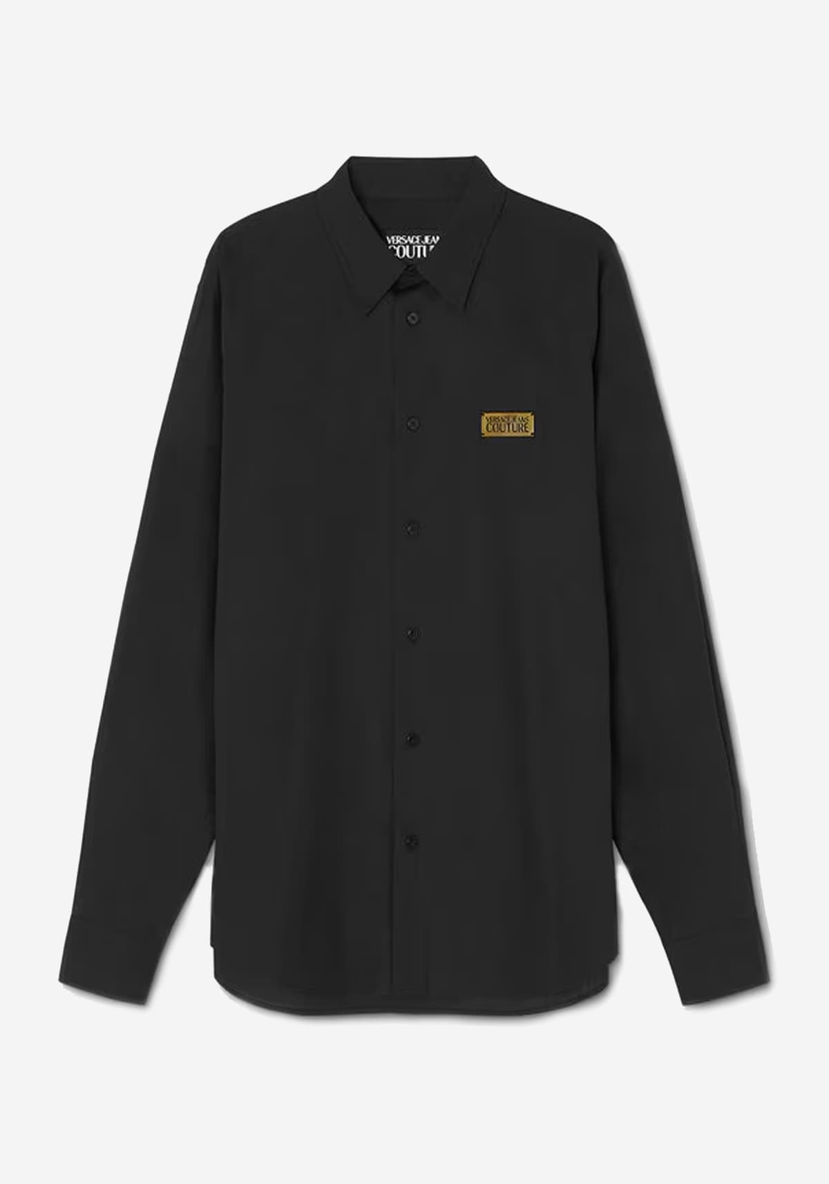 Men's Shirts Versace Jeans Couture Black