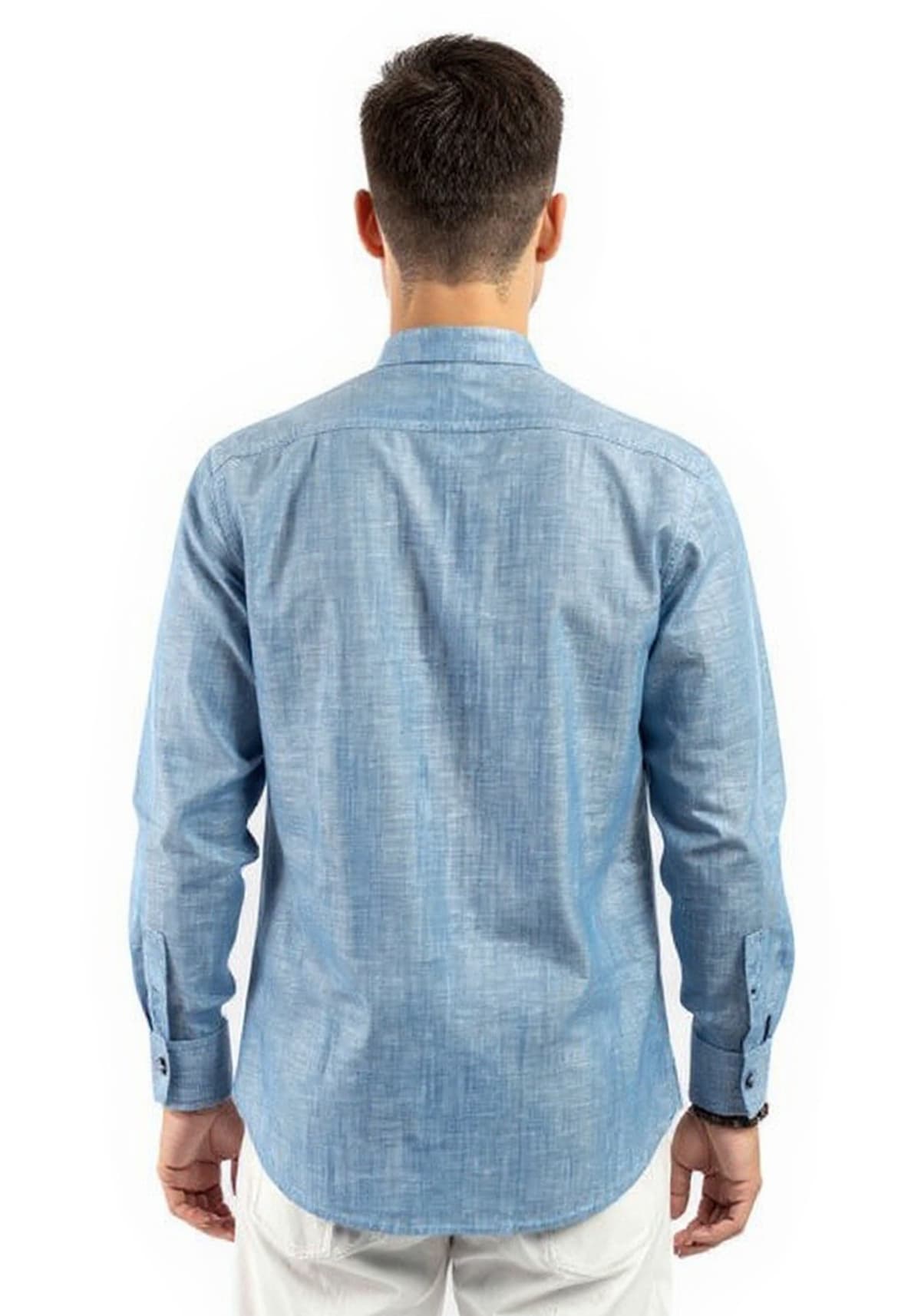 Men's Shirts Fragosto Blue