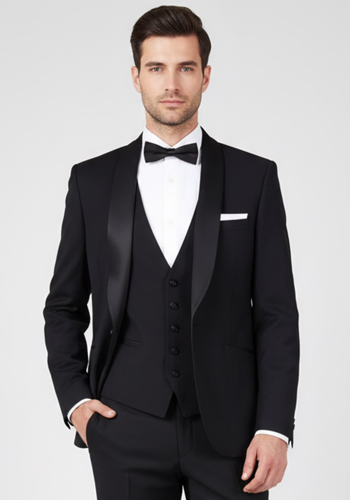 Men's Suits Fragosto Black