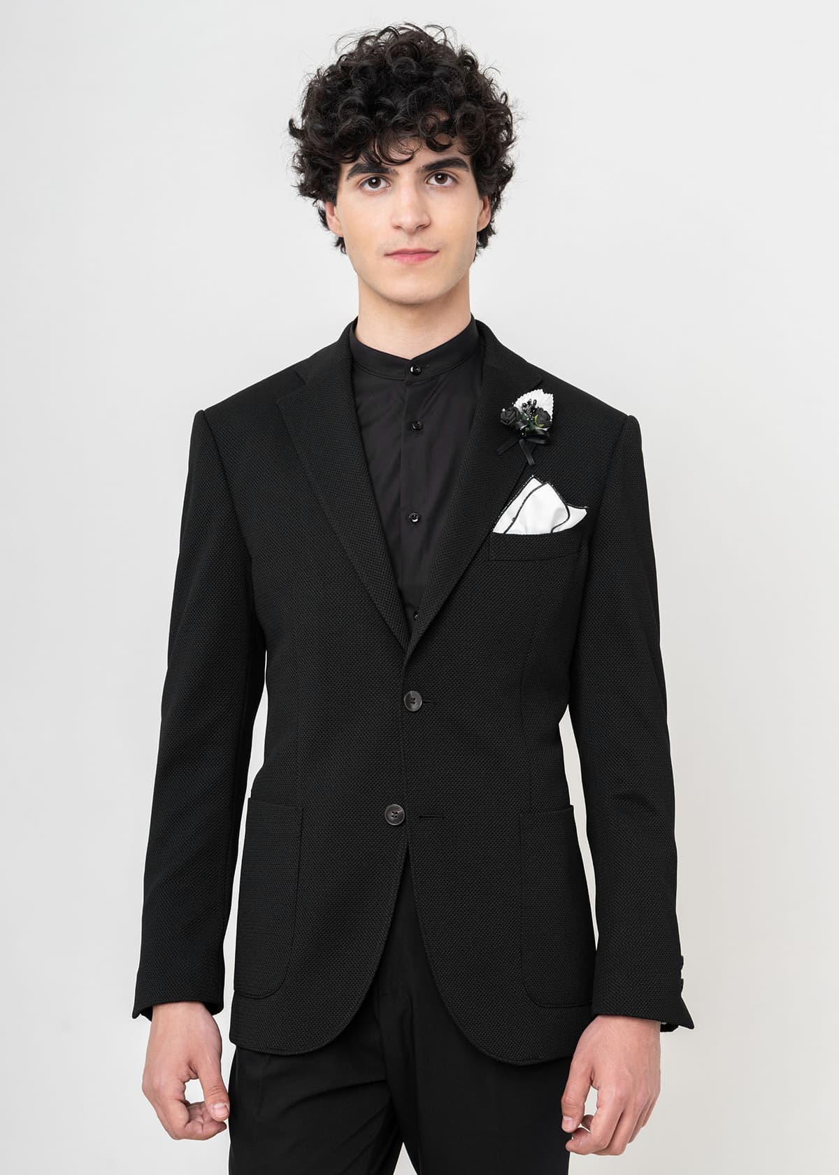 Fragosto Σακάκι της σειράς Conzi - FRB25 3912 023 001 Black