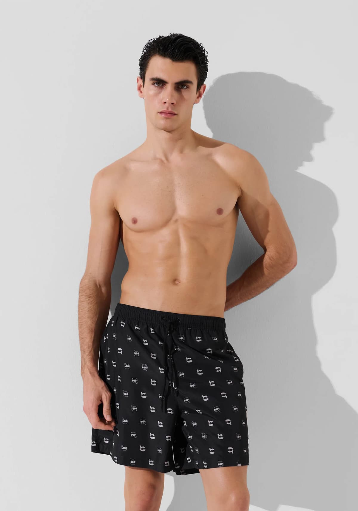 Men's Swimwear Karl Lagerfeld Black