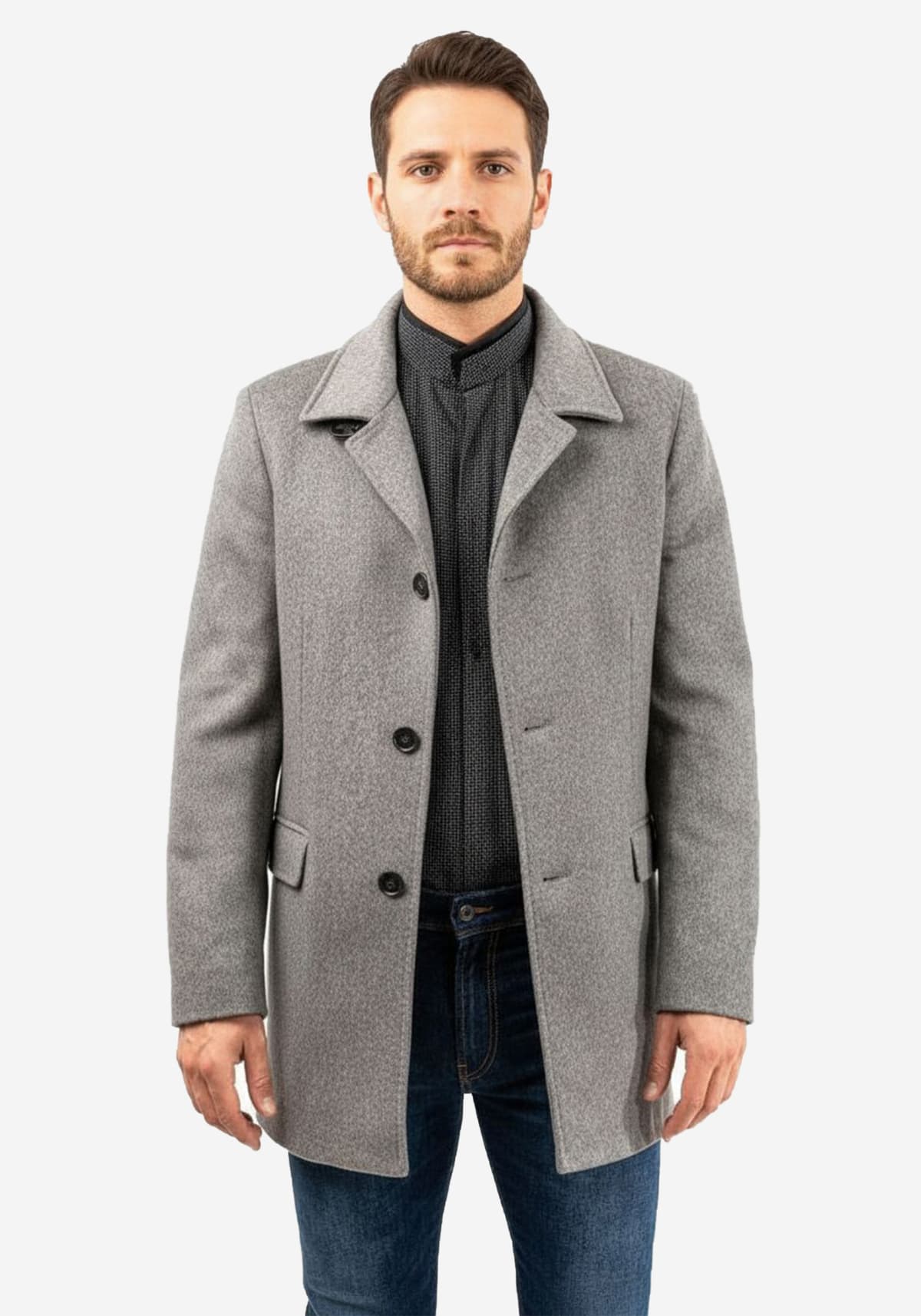 Lavard Coat - Lordi Lhasa - Grey