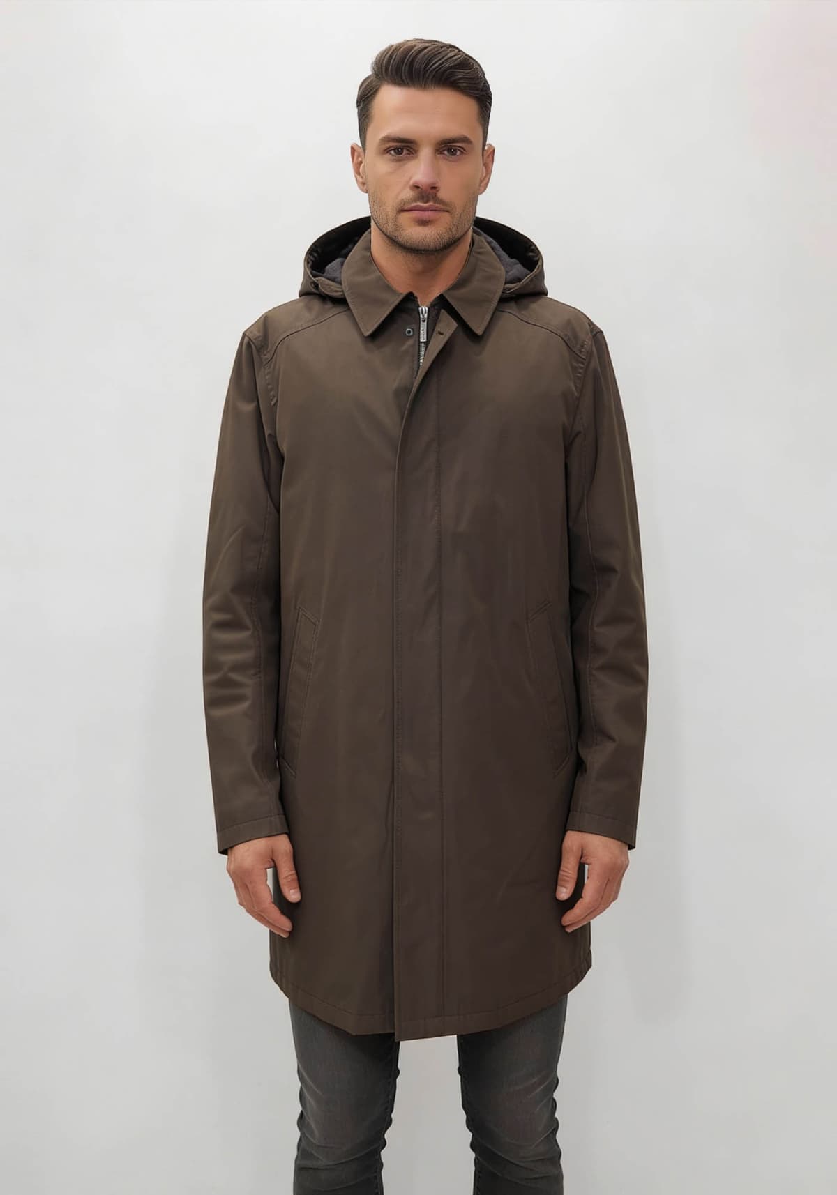 Bugatti Καπαρντίνα της σειράς Classic - 432313 49023 28 Brown