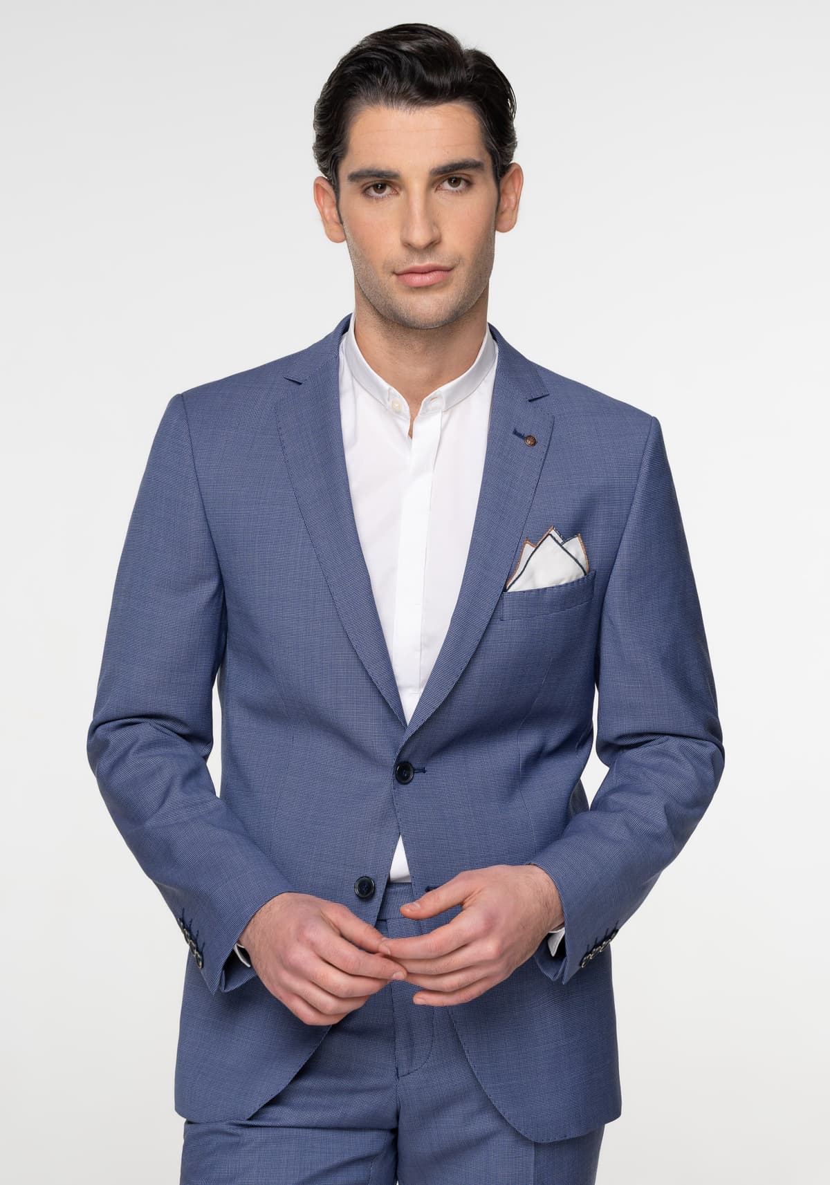 Men's Suits Fragosto Blue