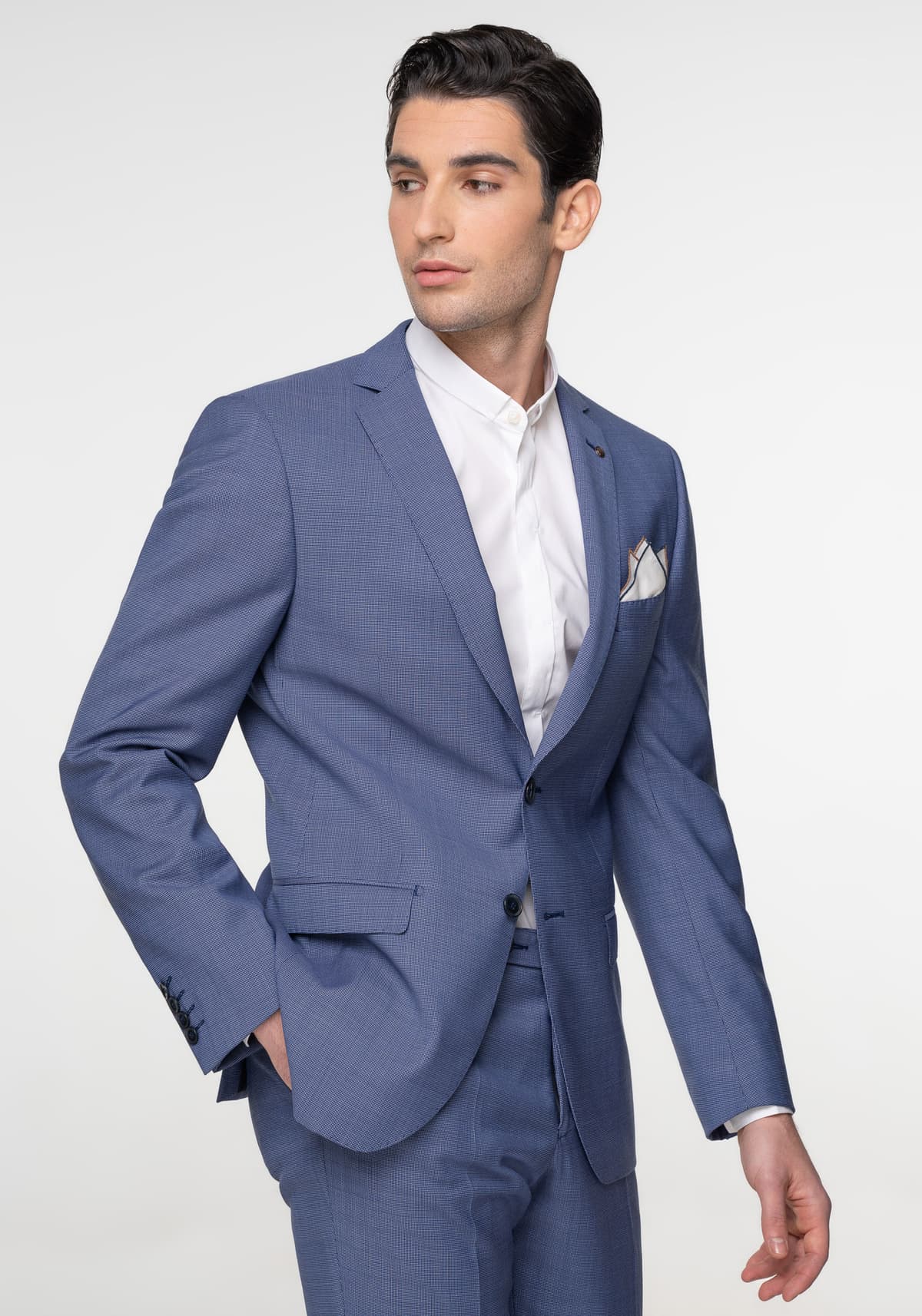 Men's Suits Fragosto Blue