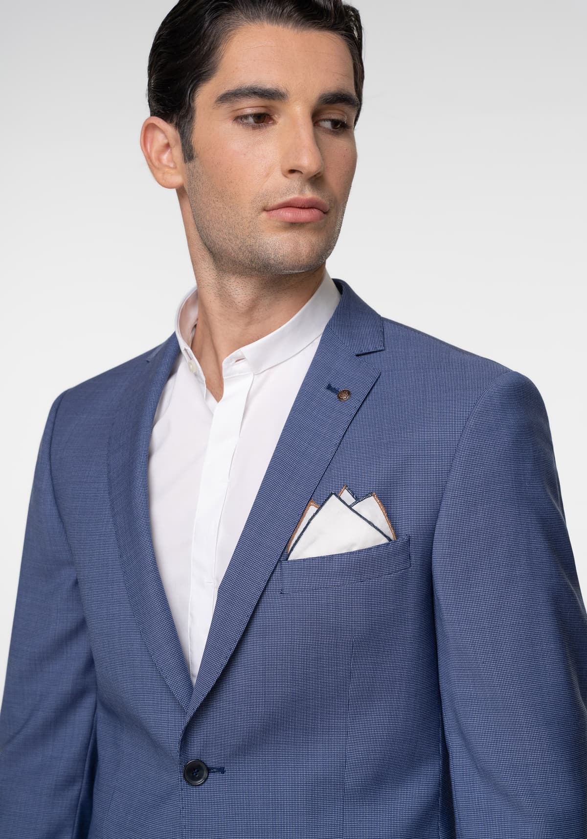 Men's Suits Fragosto Blue