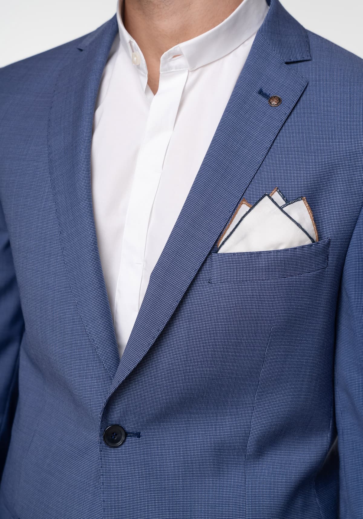 Men's Suits Fragosto Blue