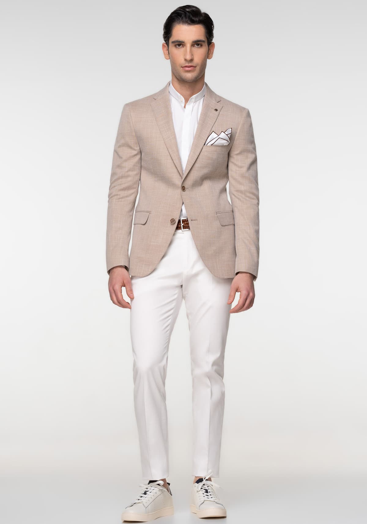Men's Blazers Fragosto Beige