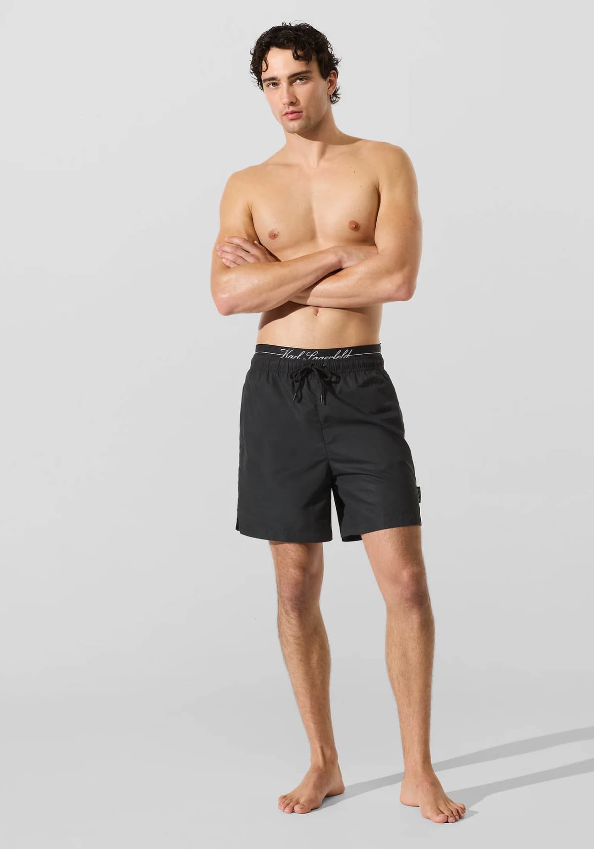 Men's Swimwear Karl Lagerfeld Black