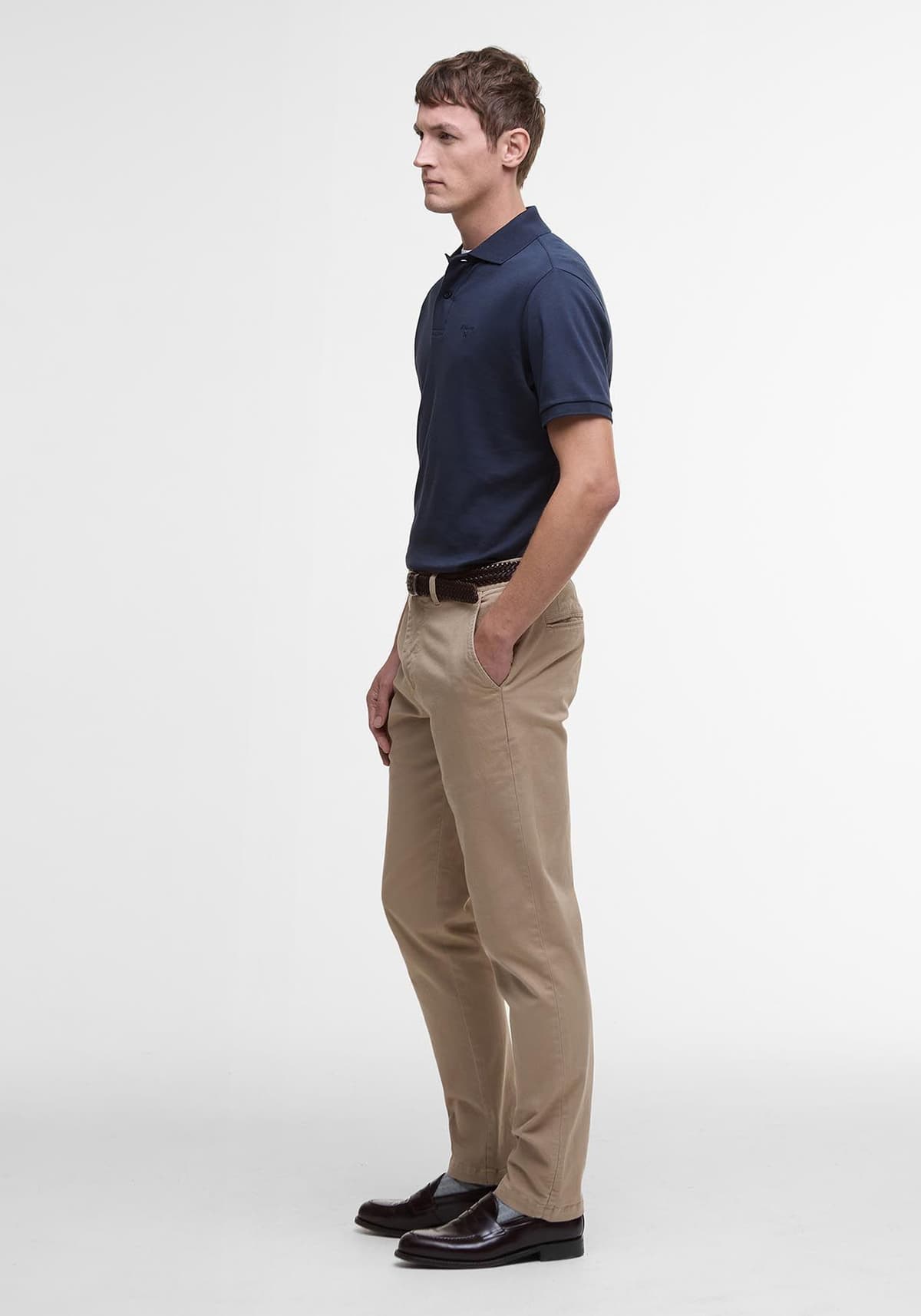 Men's Polo Shirts Barbour Blue