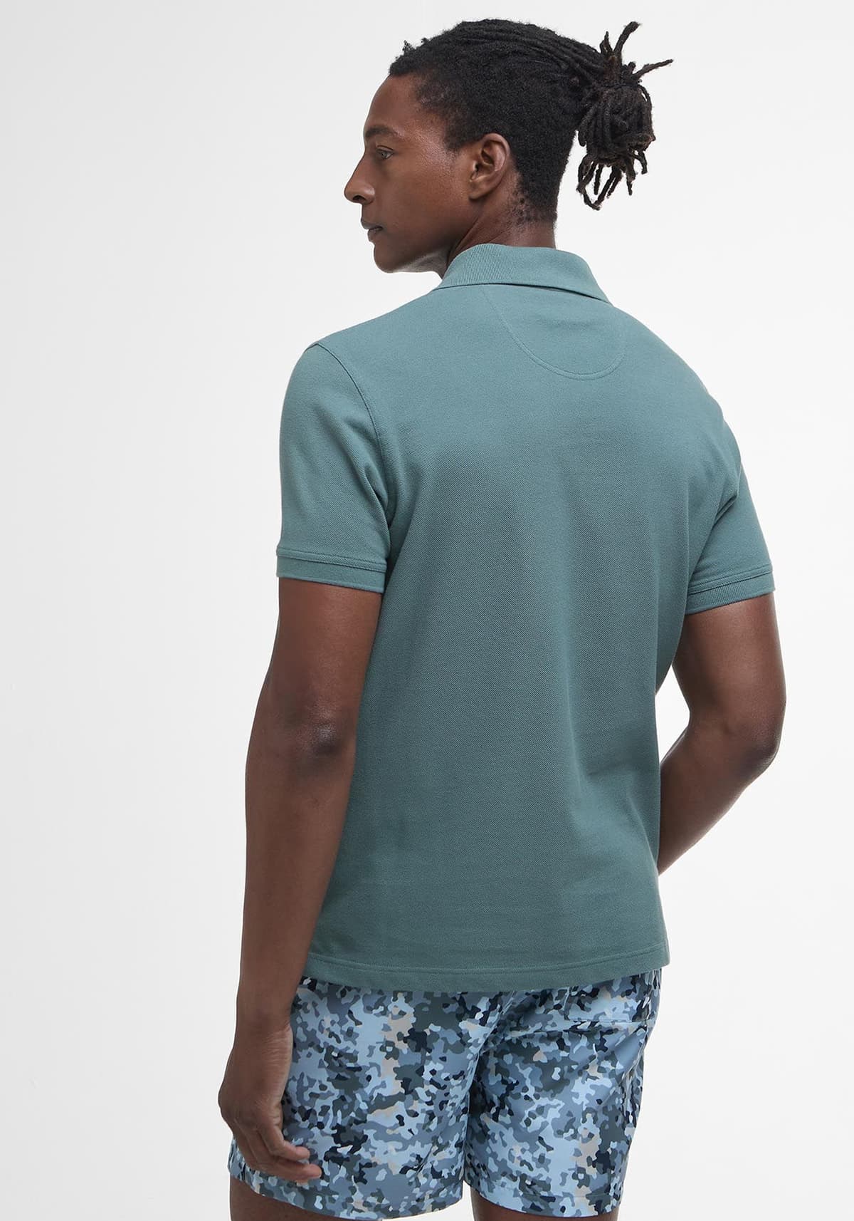 Men's Polo Shirts Barbour Blue