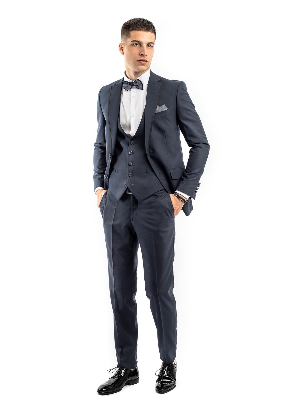 Men's Suits Fragosto Blue