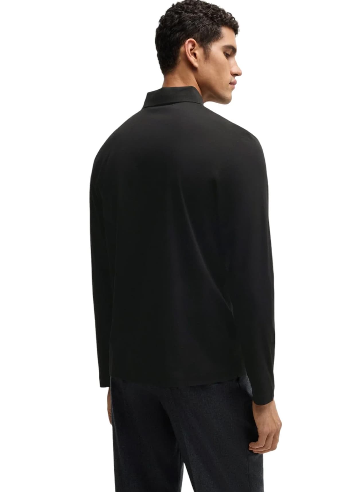 Πόλο με μακριά μανίκια BOSS C-Paley 01