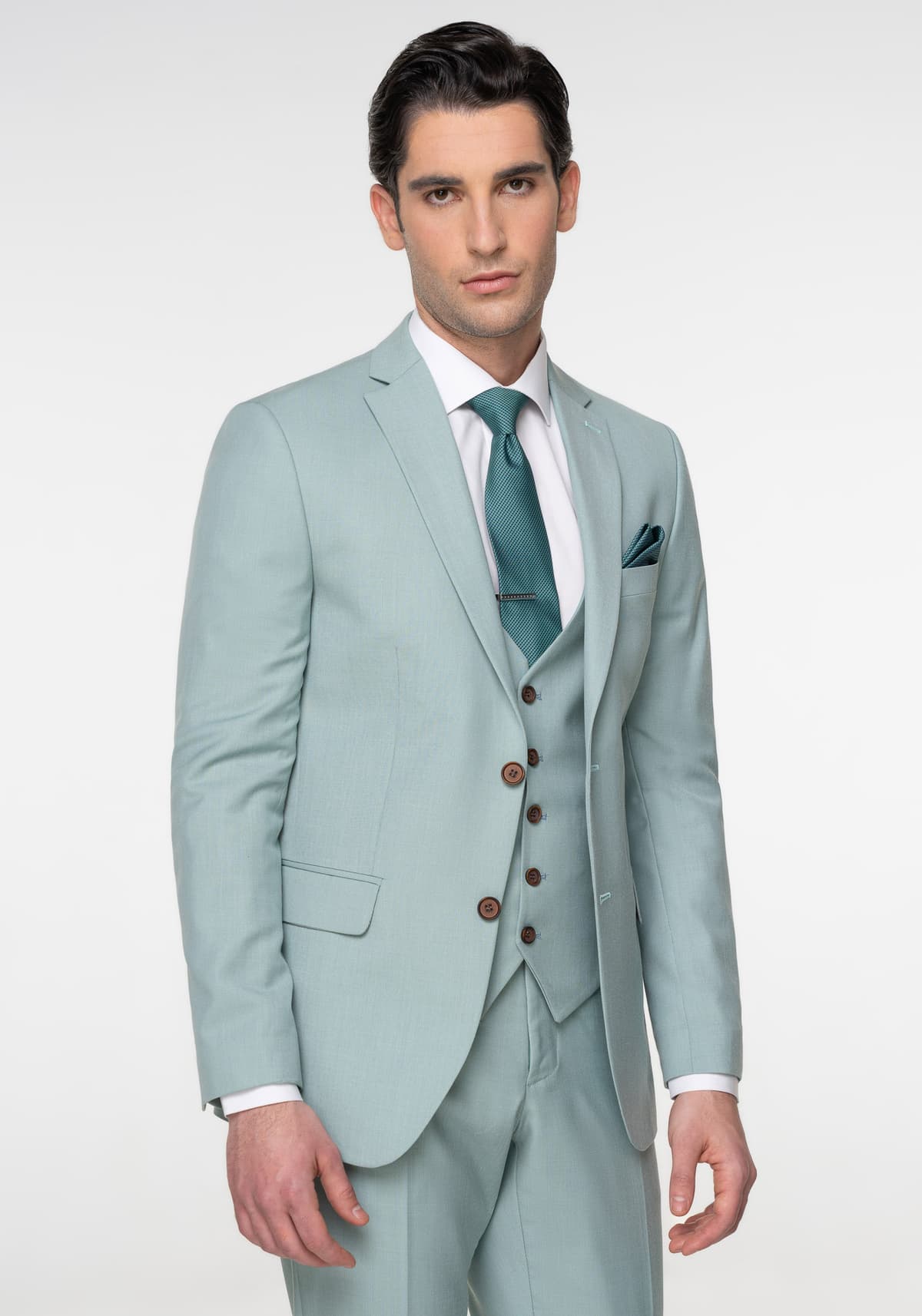 Men's Suits Fragosto Blue