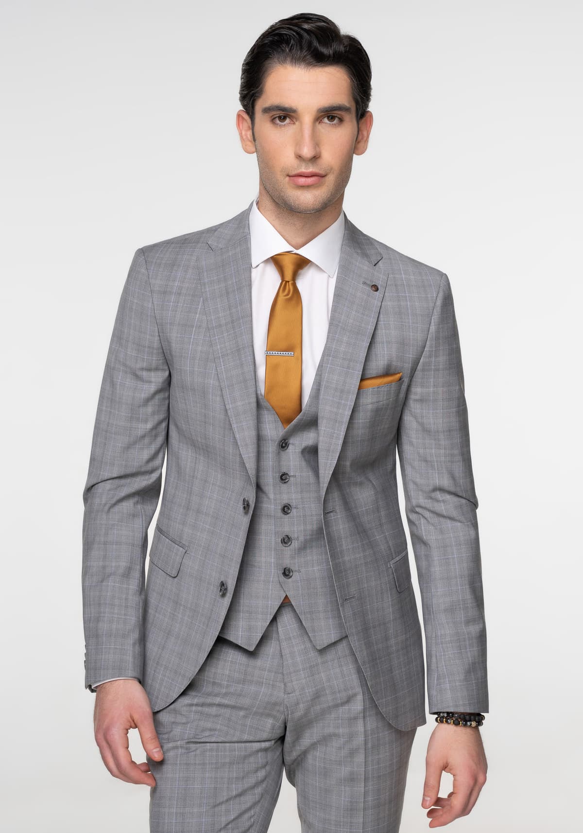 Men's Suits Fragosto Gray