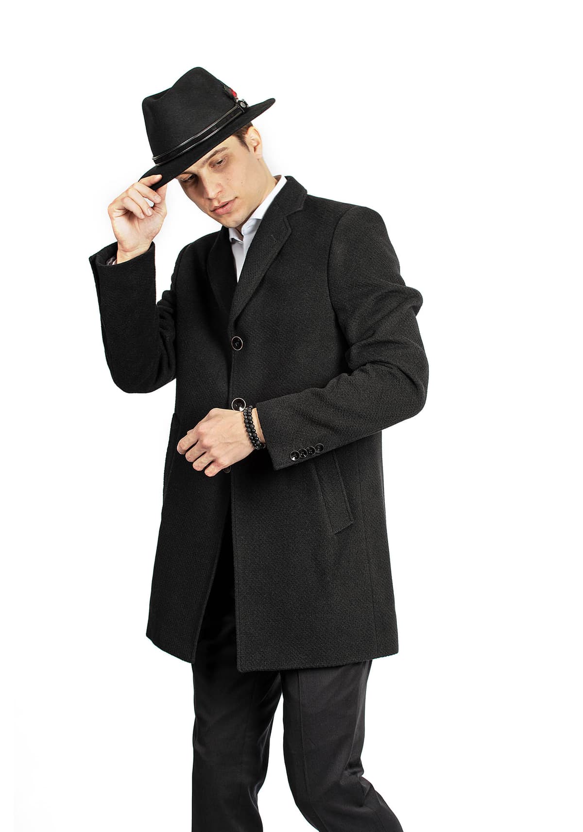 Fragosto Coat FR8235 - Black