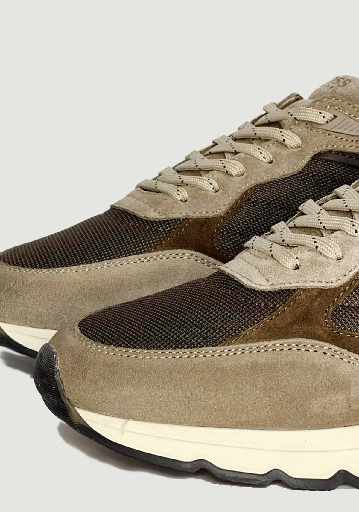 Men's Sneakers Boss Shoes Brown