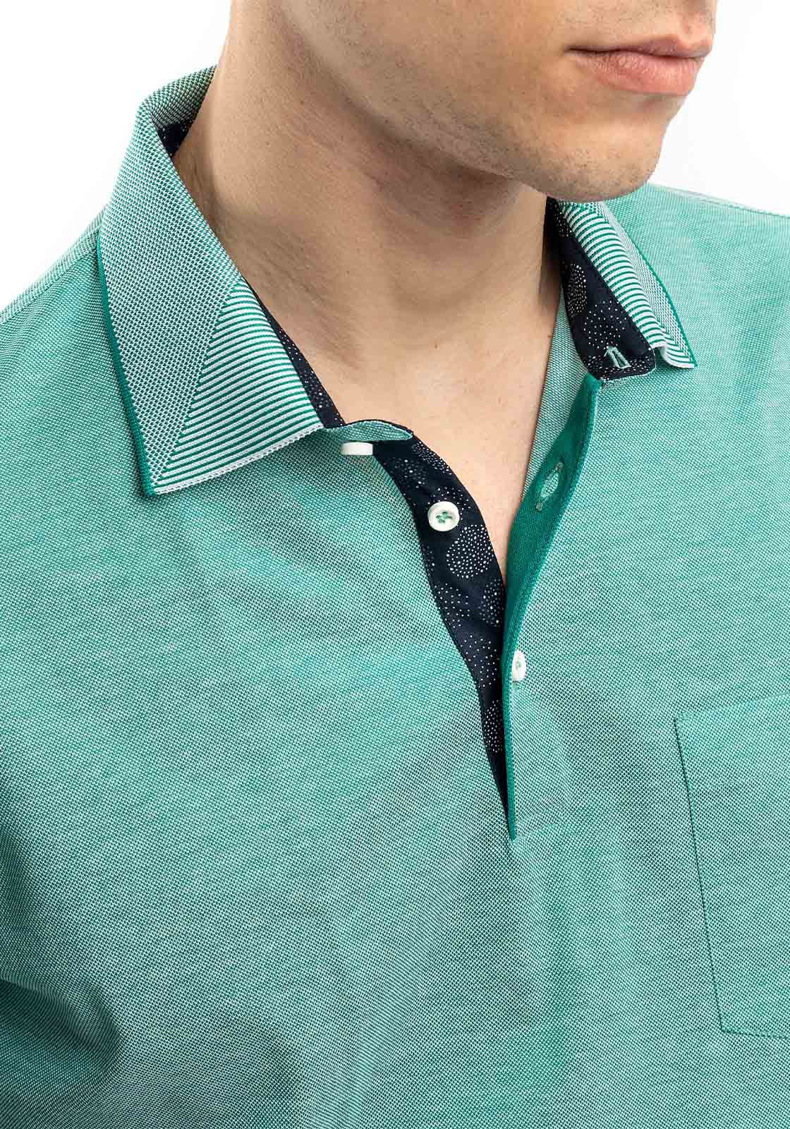 Men's Polo Shirts Nino Marini Green