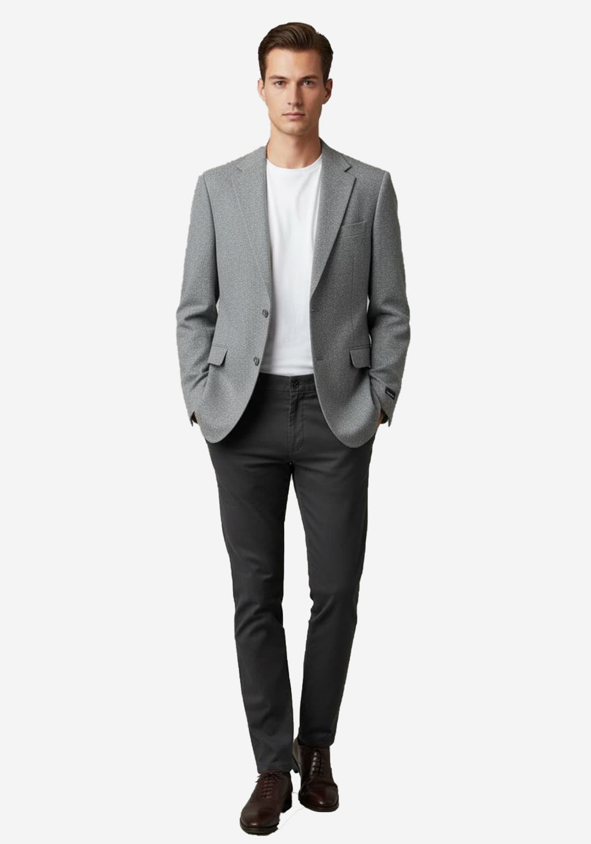 Men's Blazers CC Corneliani Gray