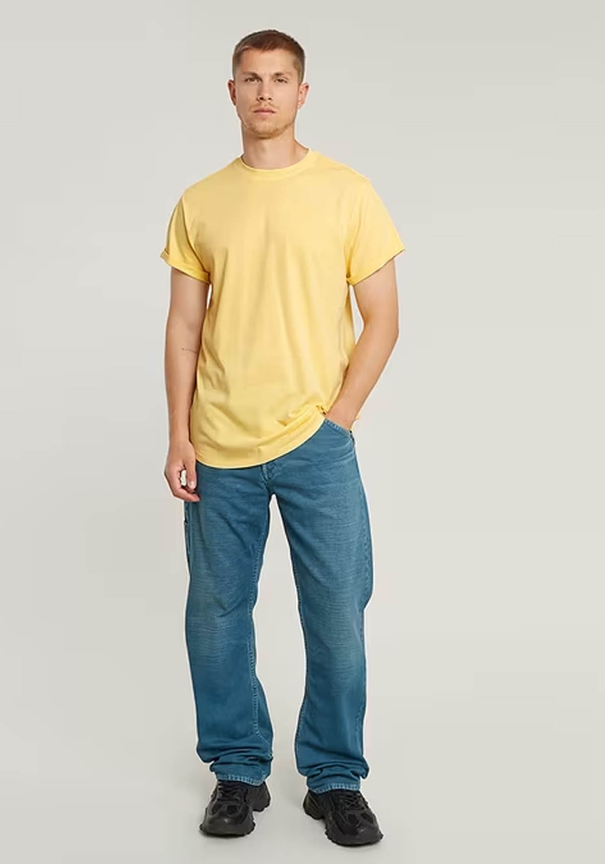 Men's T-Shirts G-Star Raw Yellow
