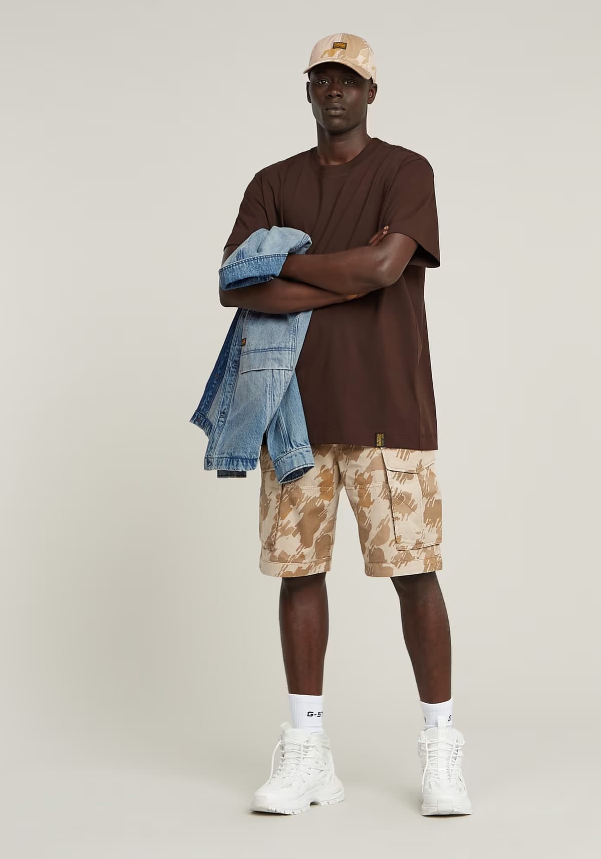 Men's T-Shirts G-Star Raw Brown