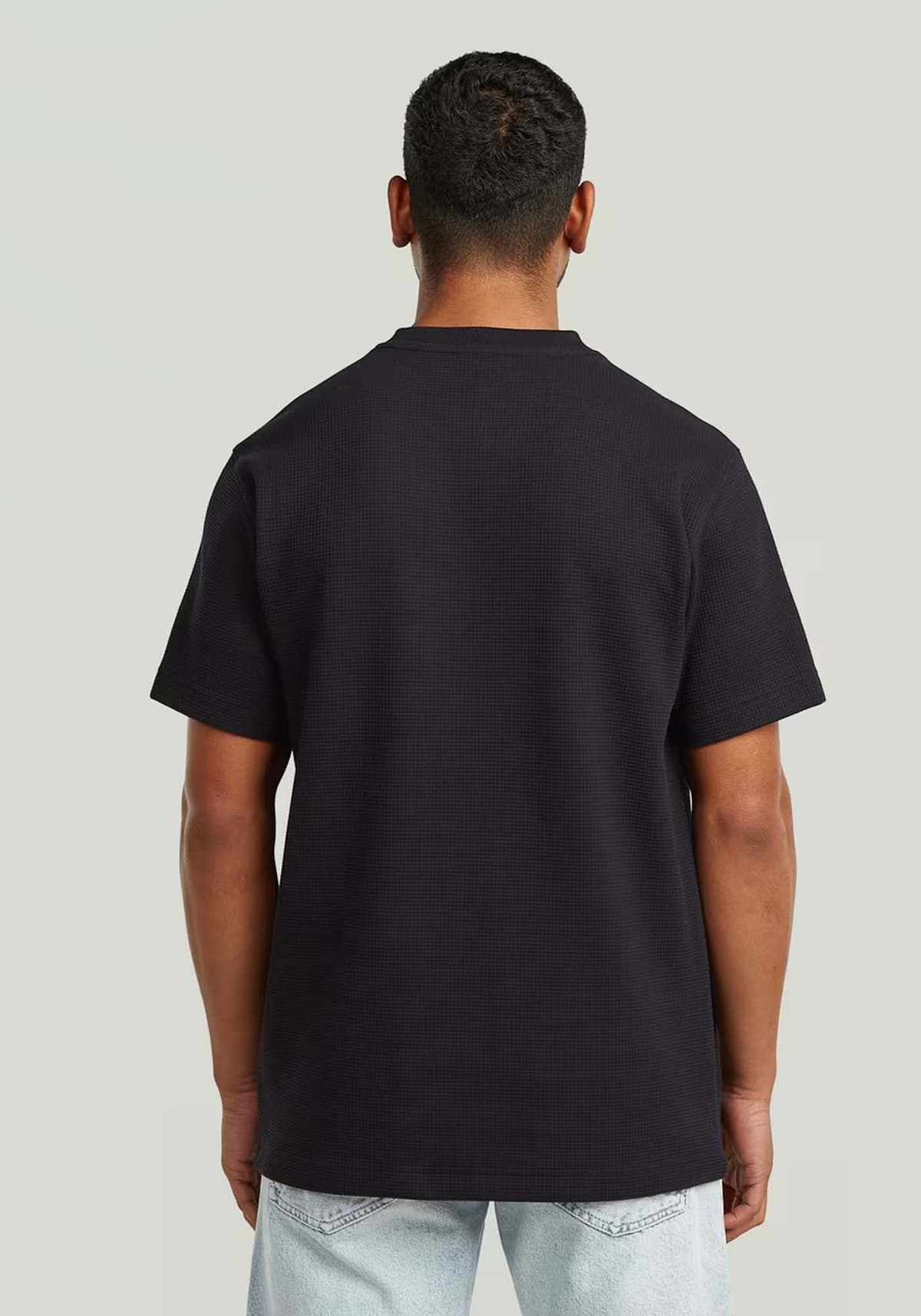 G-Star T Shirt Structure - D28609 E383 6484 Dark Black