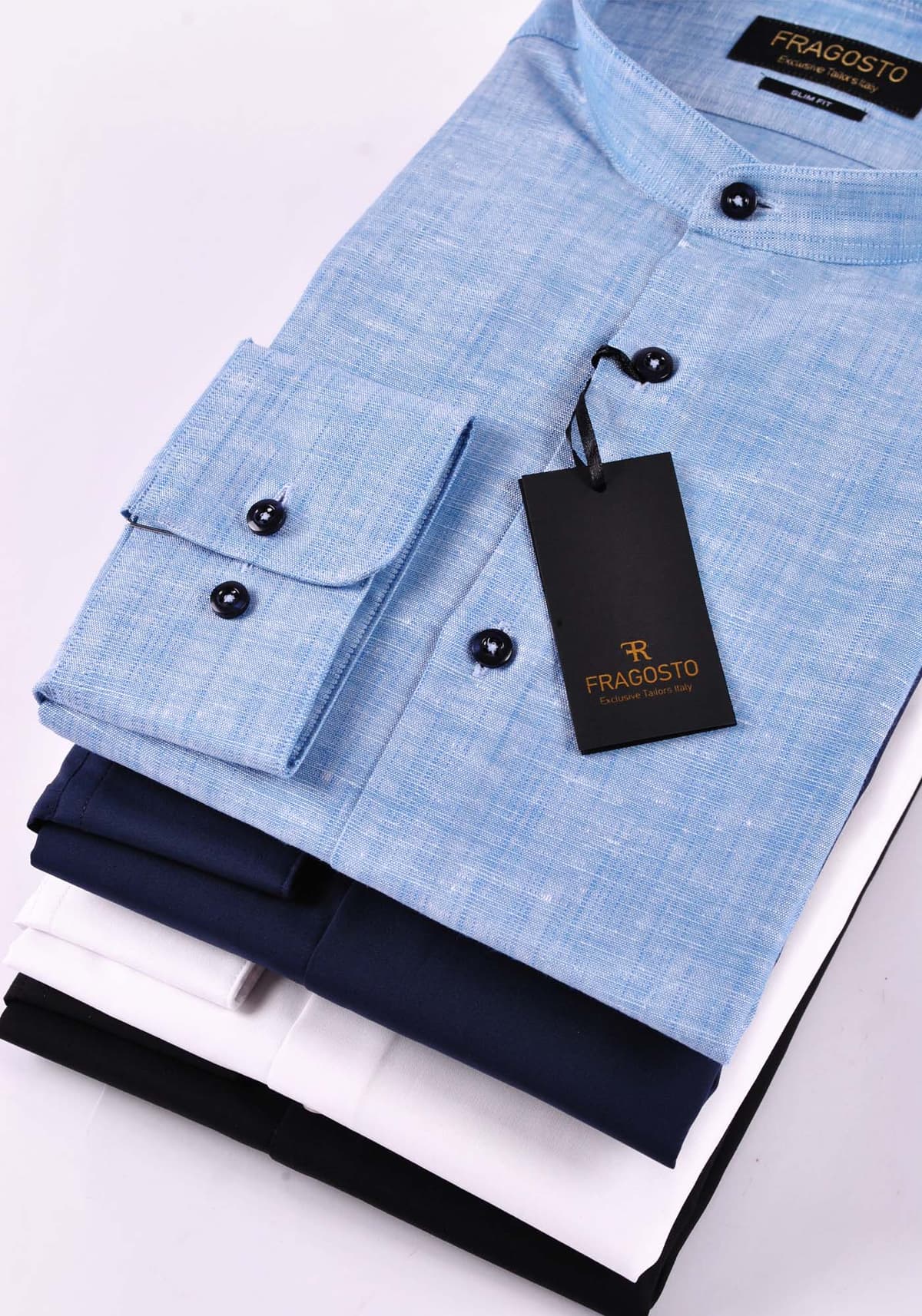 Men's Shirts Fragosto Black